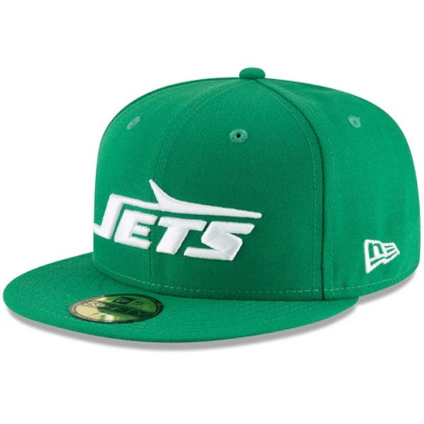 New York Jets New Era Omaha Throwback 59FIFTY Fitted Hat