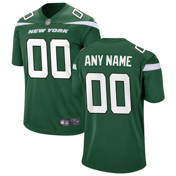 New York Jets Nike Game Custom Jersey