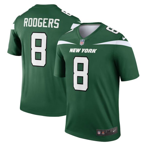 NY Jets Aaron Rodgers Men's Legend Player Jersey