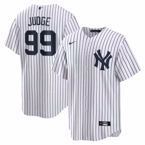 New York Yankees Aaron Judge Home Replica Player Name Jersey