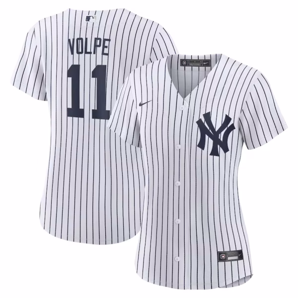 New York Yankees Anthony Volpe Home Replica Player Jersey