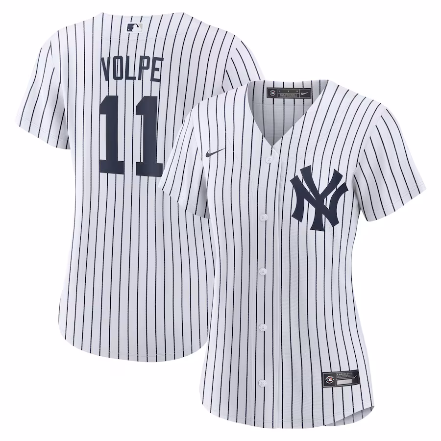 New York Yankees Anthony Volpe Home Replica Player Jersey