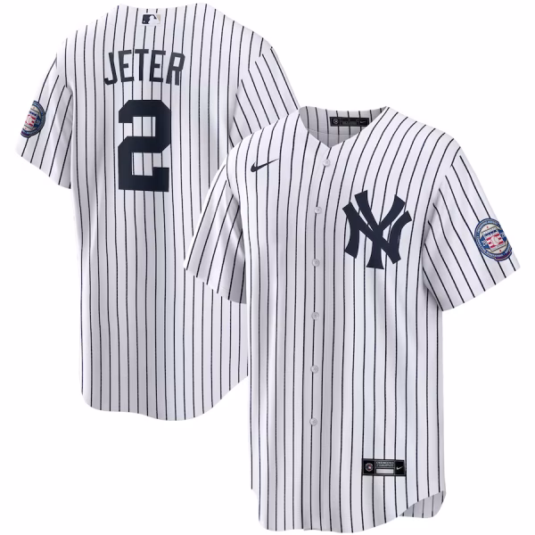 New York Yankees Derek Jeter 2020 Hall of Fame Induction Replica Jersey