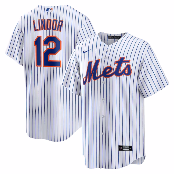 New York Mets Francisco Lindor Home Replica Player Jersey