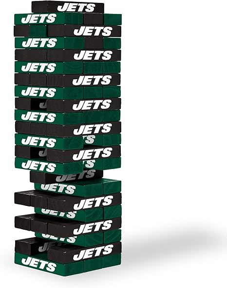 New York Jets Tabletop Stackers Block Game