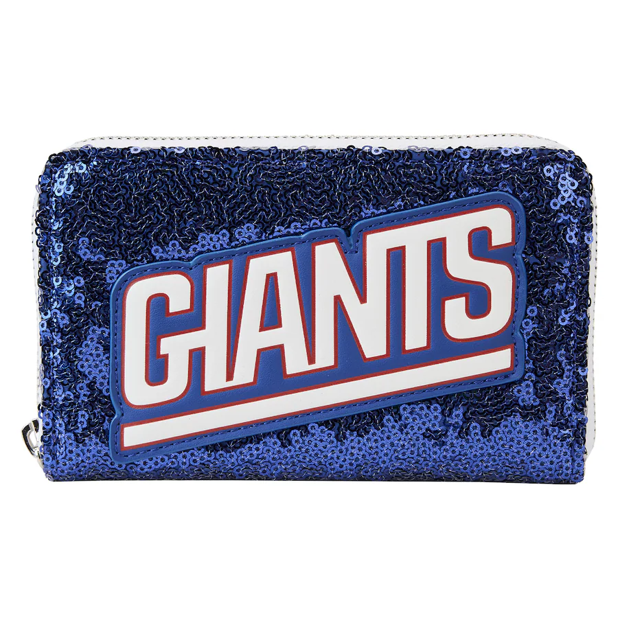NY Giants Sequin Zip Wallet