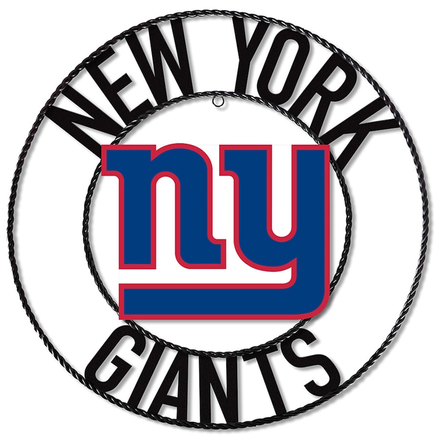 NY Giants Wrought Iron Wall Art
