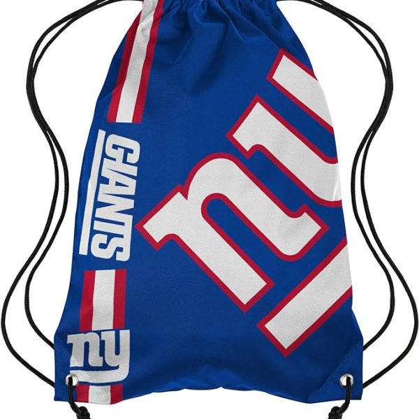New York Giants NFL Big Logo Drawstring Backpack