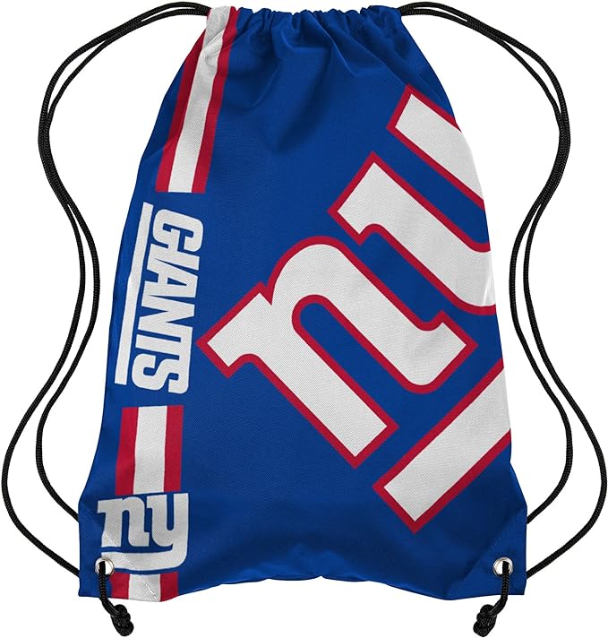 New York Giants NFL Big Logo Drawstring Backpack
