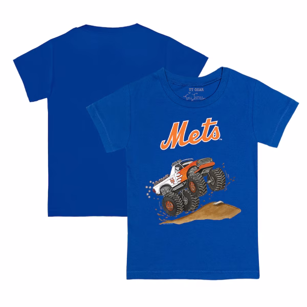 New York Mets Toddler Monster Truck T-Shirt