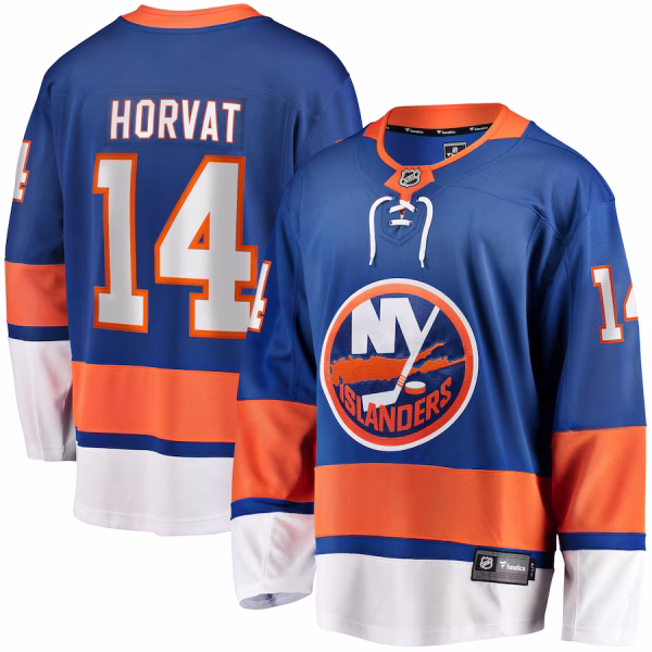 Bo Horvat New York Islanders Fanatics Home Breakaway Jersey - New York Islanders