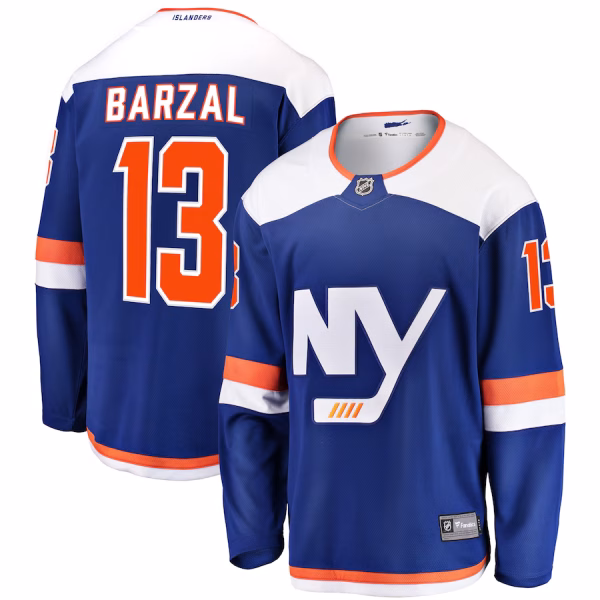 Mathew Barzal New York Islanders Fanatics Alternate Breakaway Jersey