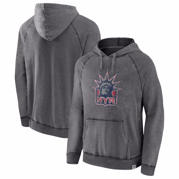 New York Rangers Fanatics Special Edition 2.0 Weathered Pullover Hoodie